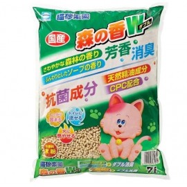 大塚貓砂樂園 ~ 森之香凝結木砂 7L (6包以上有折扣)